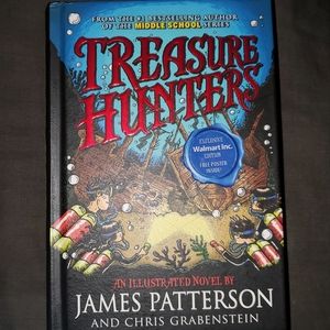 Treasure Hunter Hardback Book by James Patterson ♥️ NWOT